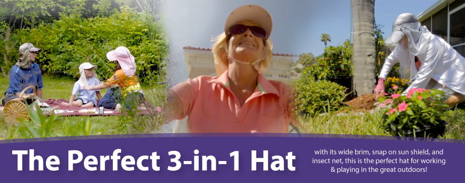 The perfect 3 in 1 Hat